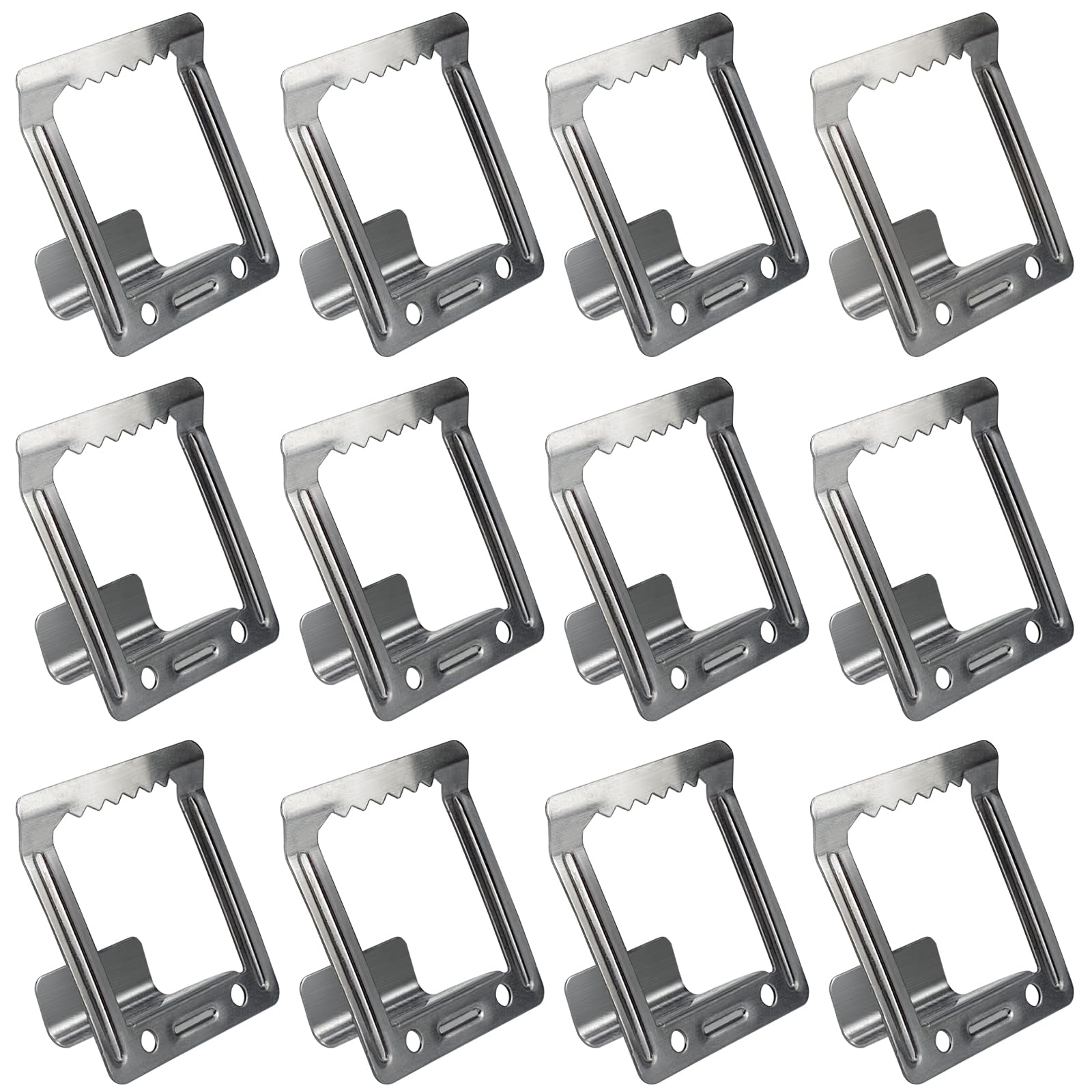 12pcs Hanger for Stretcher Frames, Metal Stretcher Frame Hanger, Picture Hook, for Pictures on Canvas, Metal Jag Hanger, Metal Picture Hook, No Drilling Required (Light Black)