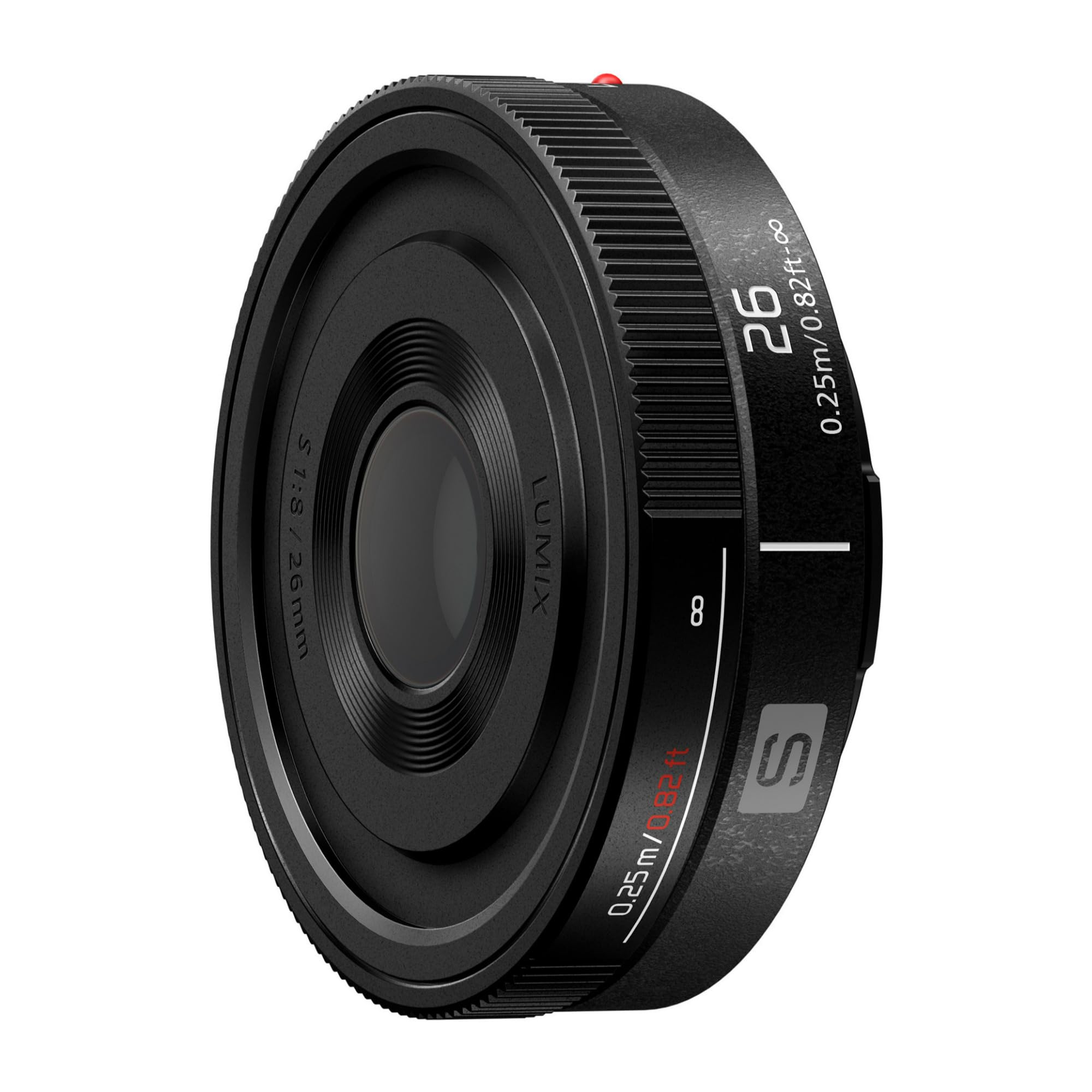 値下げ中！LUMIX S 26mm F8 ブラック Amazon.com : Panasonic Lumix S 26mm F8 Pancake Lens, L Mount