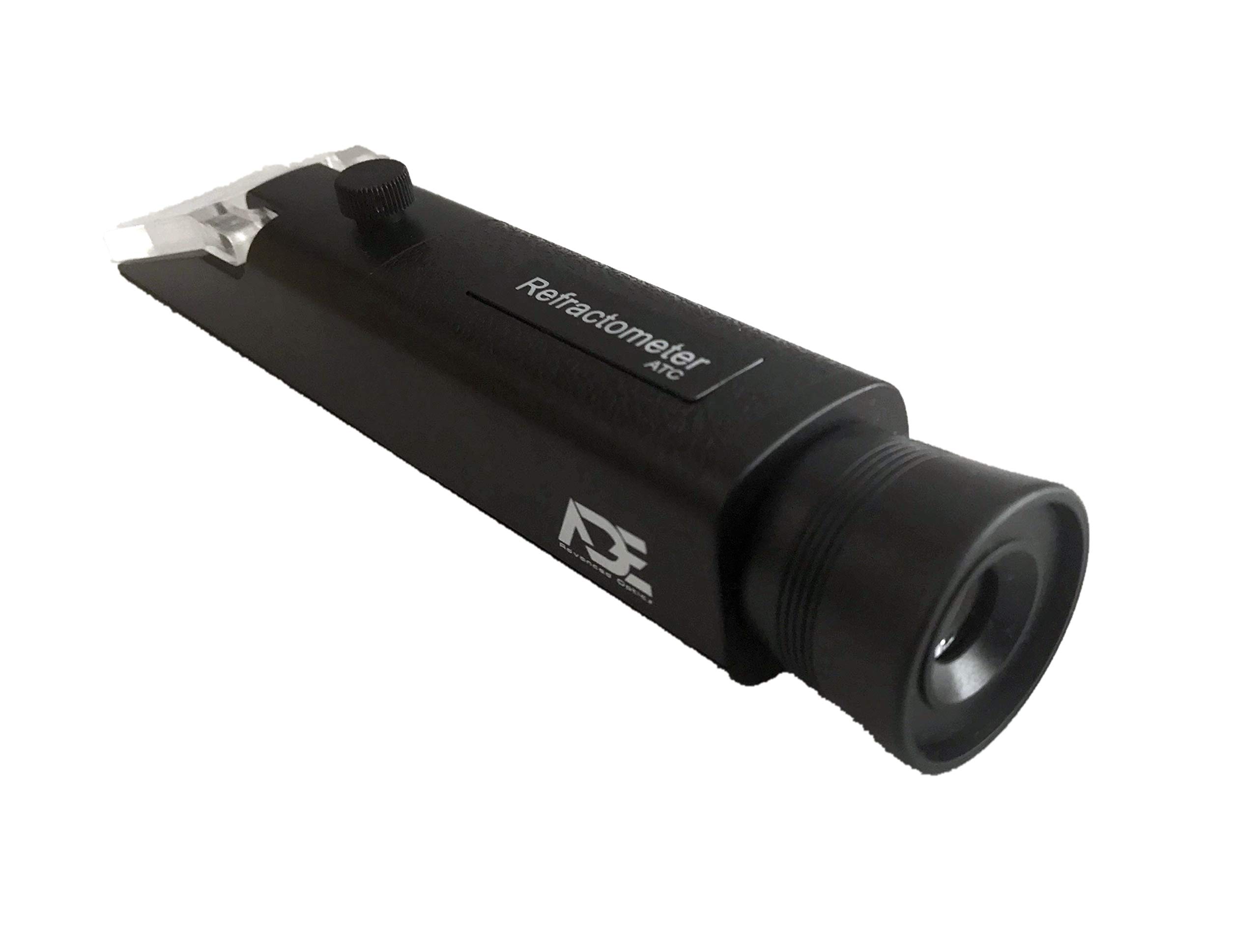 Abrewgo Compact Dual Scale Brix + Specific Gravity Refractometer Portable Handheld for Sugar Content Test