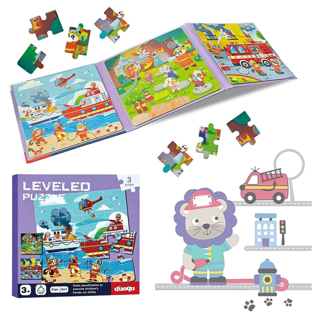 Puzzles Magnéticos,Puzzles Infantiles,Puzzle Magnetico 3 años,Puzzles Educativos 3 Años,Puzzle 3 Años,Juguete Educativo Montessori,Rompecabezas Niños