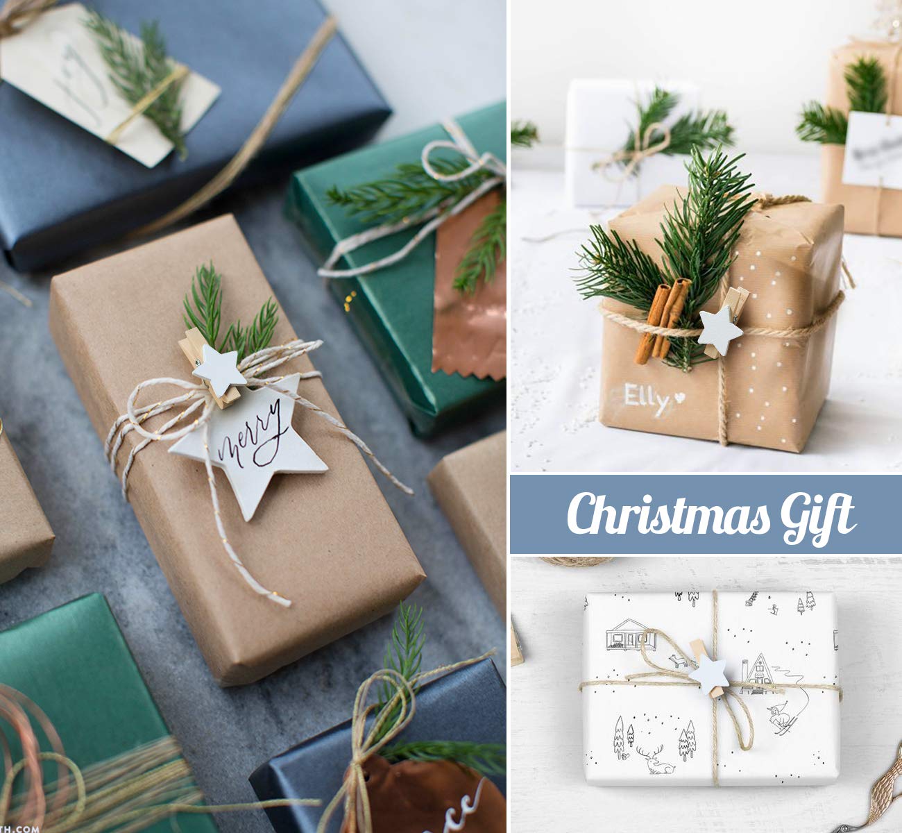 ABSOFINE 100 stuks sterren wasknijpers hout Kerstmis houten knijpers voor foto kleine handwerkklemmen voor feest Kerstmis decoratie bruiloft