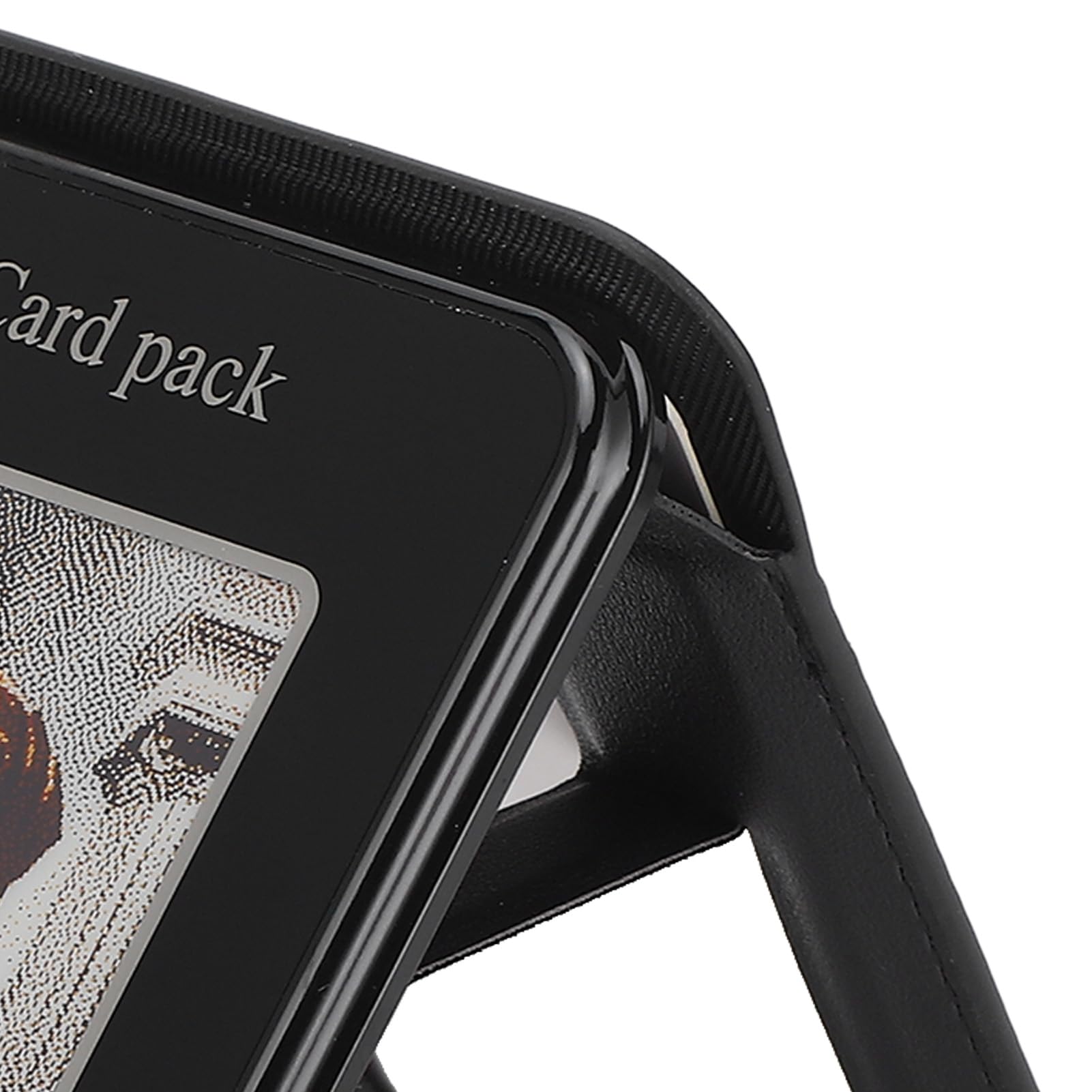 Alomejor Magnetic Wallet Stand with Secure Card Holder