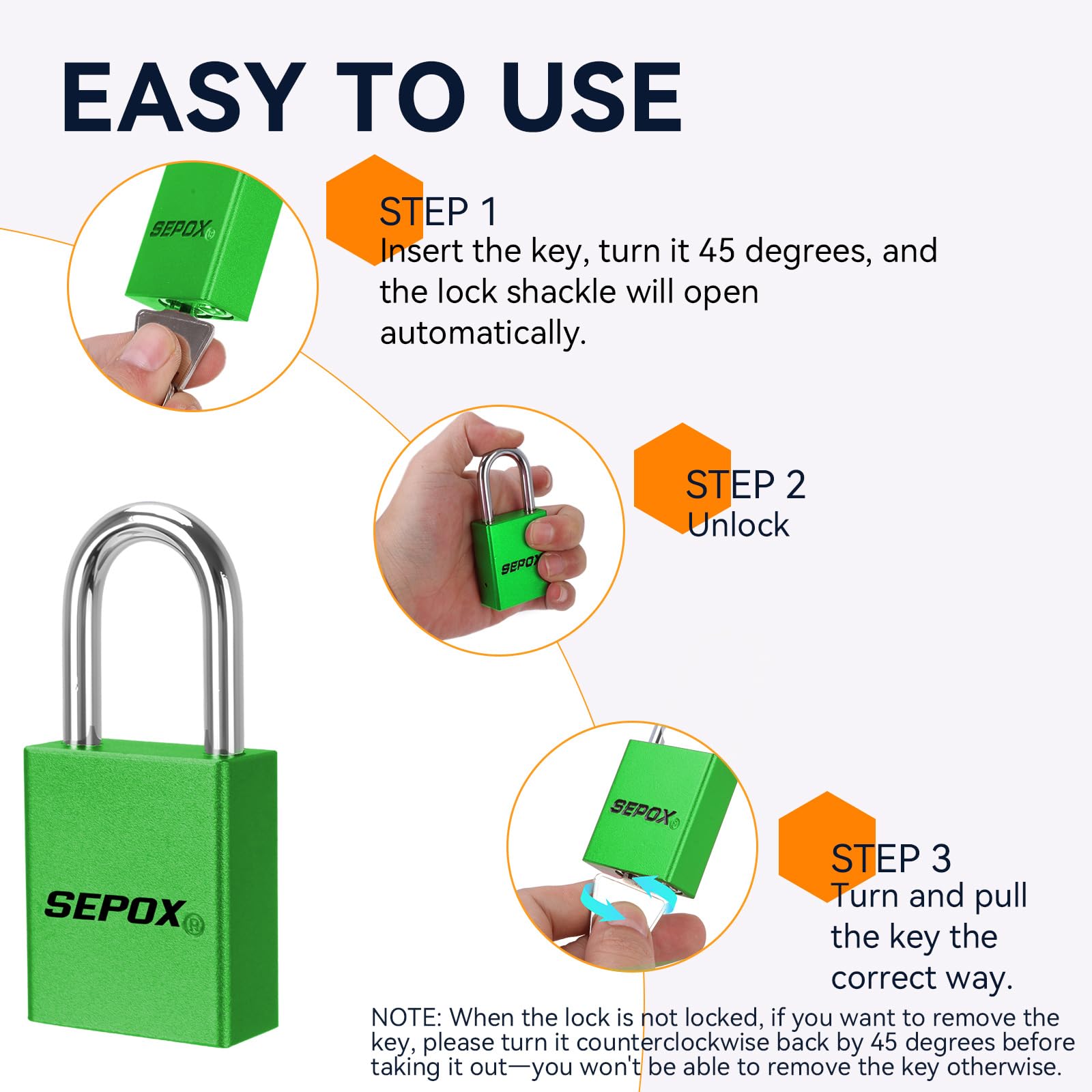 SEPOX® Candado de aluminio verde para exteriores, resistente a la intemperie, con llave igual, juego de 4 cerraduras con 8 llaves, cuerpo resistente al óxido y antioxidante de 1-1/2 pulgadas, 38 mm