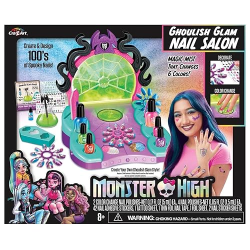 Salón de uñas Monster High Ghoulish Glam