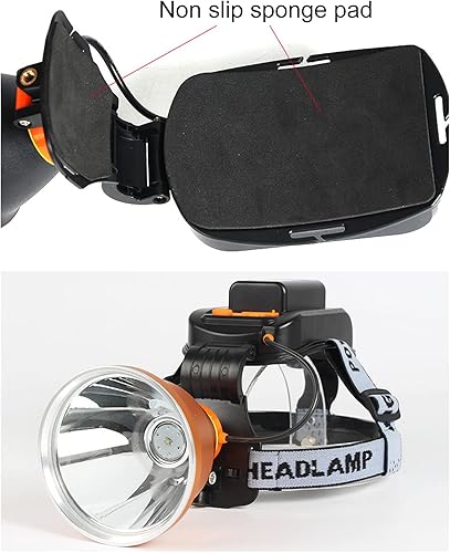 Miniatura 6 de Topyond Faro LED de alta potencia, linterna recargable USB de alto brillo, impermeable, linterna de foco al aire libre, para caza, camping,