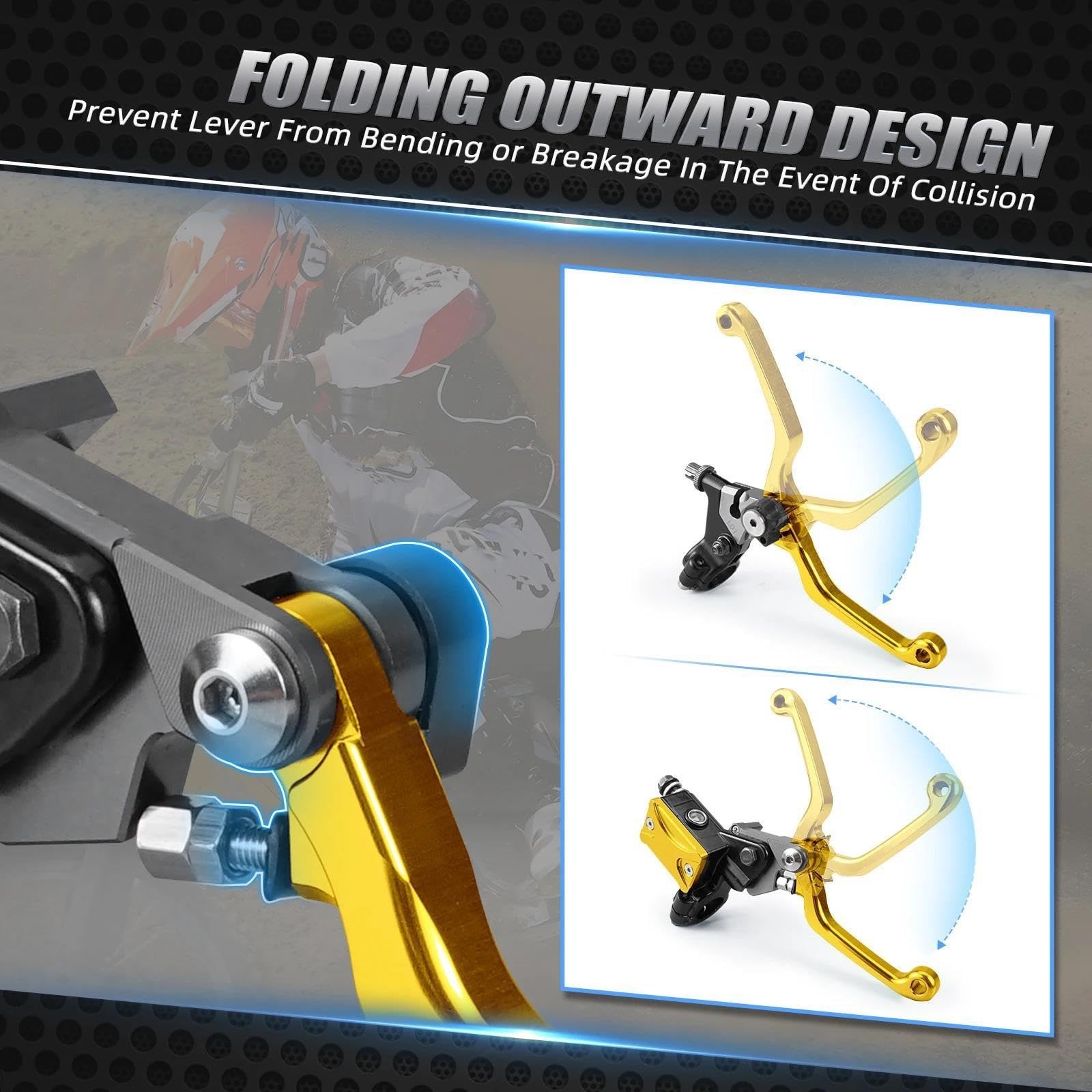 Leva di Frizione Moto Per Suzuki Per RM 85 125 250 Z250 Z450 X250S X450Z Leva Freno Frizione Cilindro Maestro Kit Serbatoio(G)