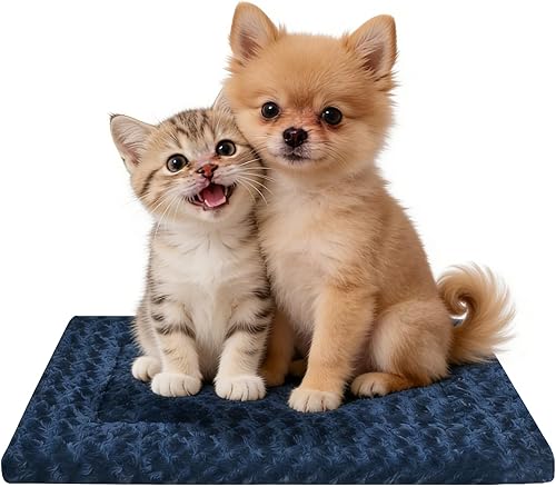 Miniatura 17 de Tapete de Cama para Perro - Tapetes de Cama para Jaula de Perro Reversibles, Almohadilla de Perrera Suave y Transpirable, Cama de Jaula Duradera