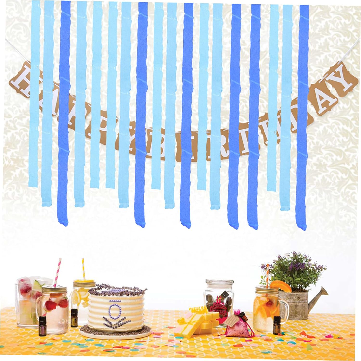 BESTOYARD 26rolls Colors Crepe Paper Streamers Rolls for Party Decorations Birthday Celebrations Lightweight Vibrant and Versatile Crafting Material