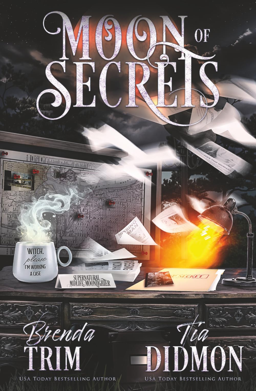 Moon of Secrets: Paranormal Women's Fiction: Supernatural Midlife Moonlighter: 35 (Shrouded Nation)