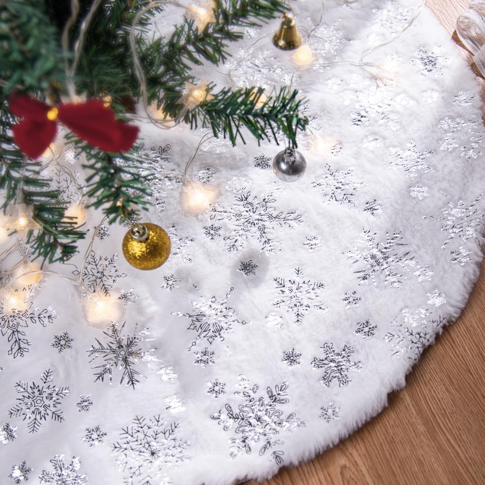 Lanpn 180cm Christmas Tree Skirt
