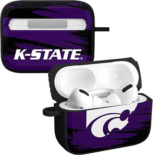 Miniatura 17 de AFFINITY BANDS Kansas State Wildcats Camo HDX - Funda compatible con Apple AirPods Pro