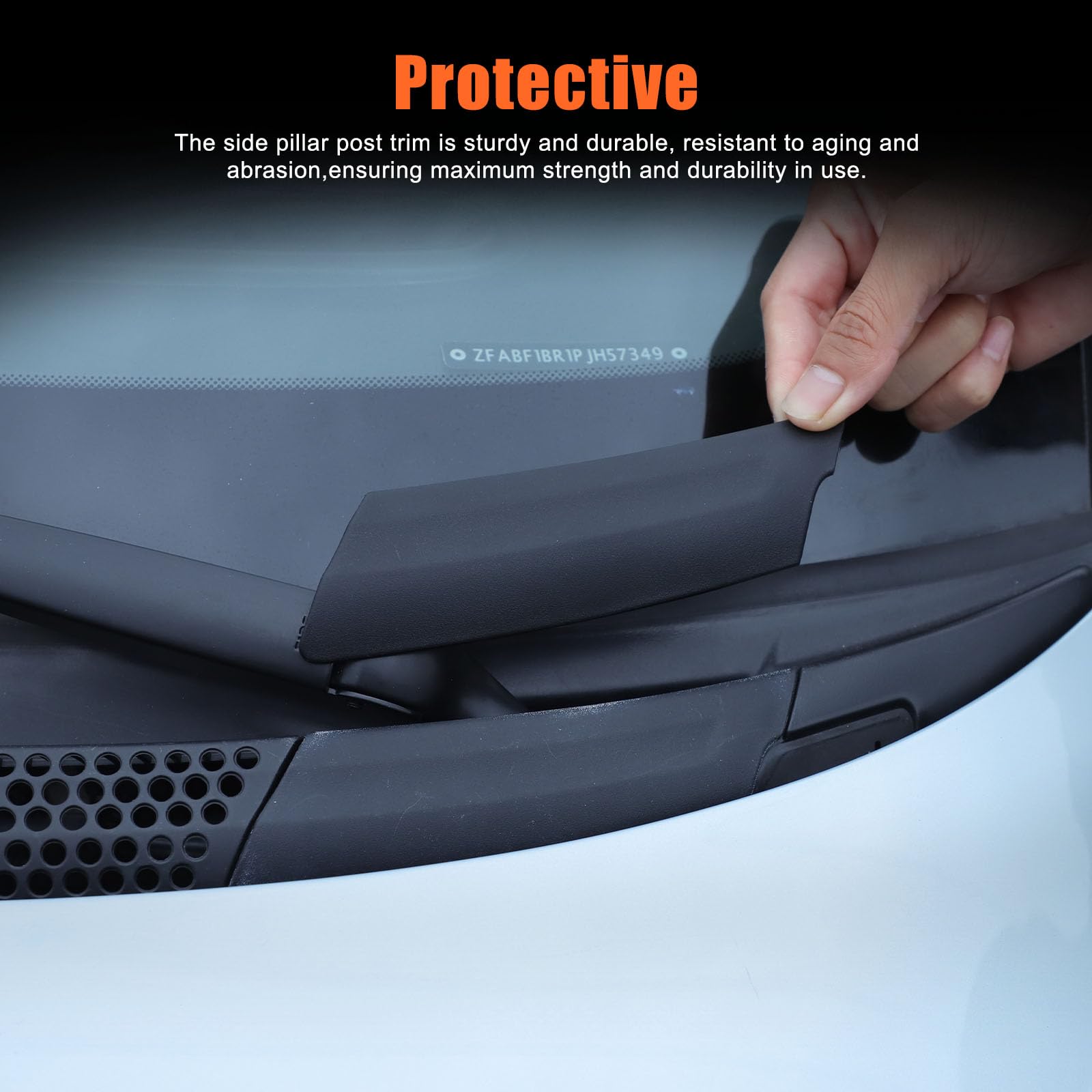 Braccio Tergicristallo Per Fiat 500 (2009-2021) - Lato Sinistro | Materiale ABS Resistente - Foto 6