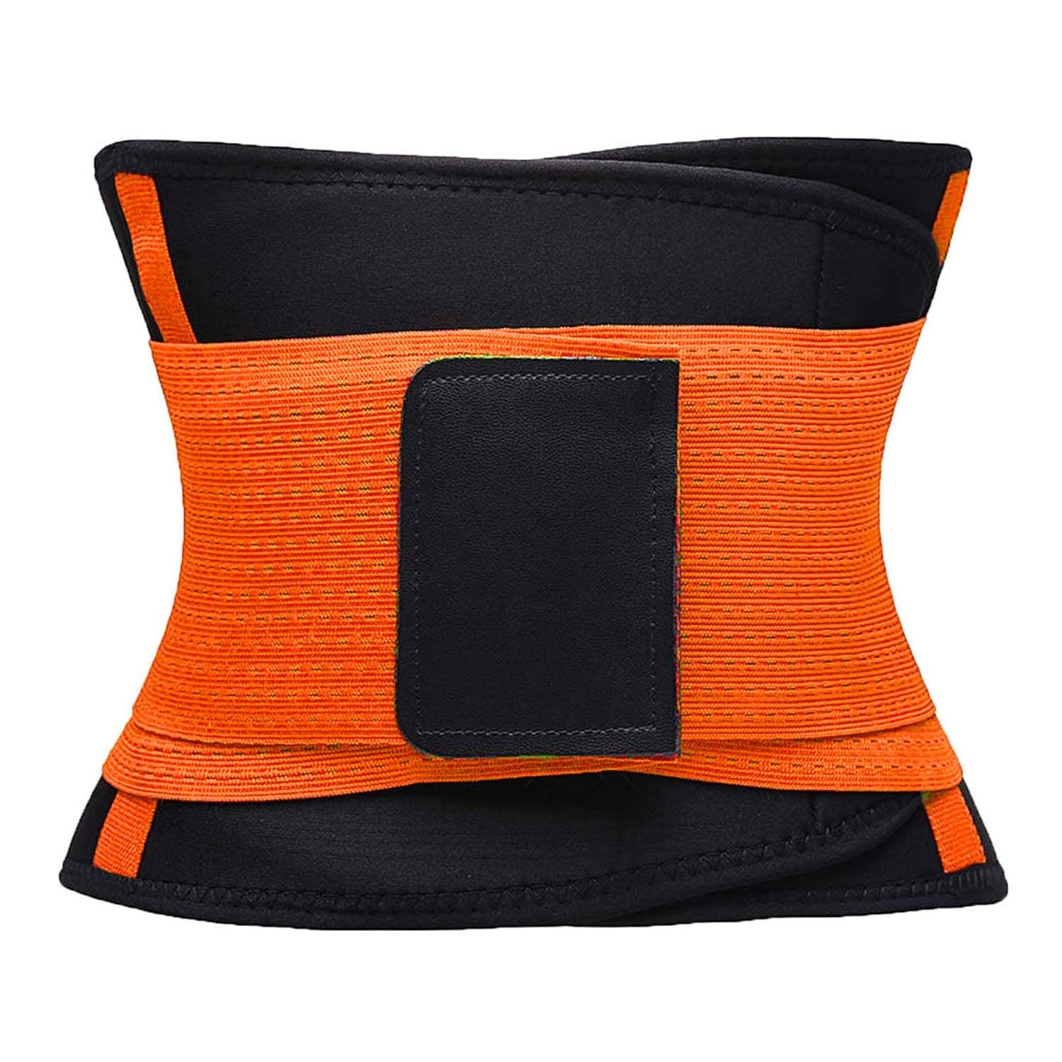 Beauenty Women's Waist Trainer Belt (Orange, Medium)