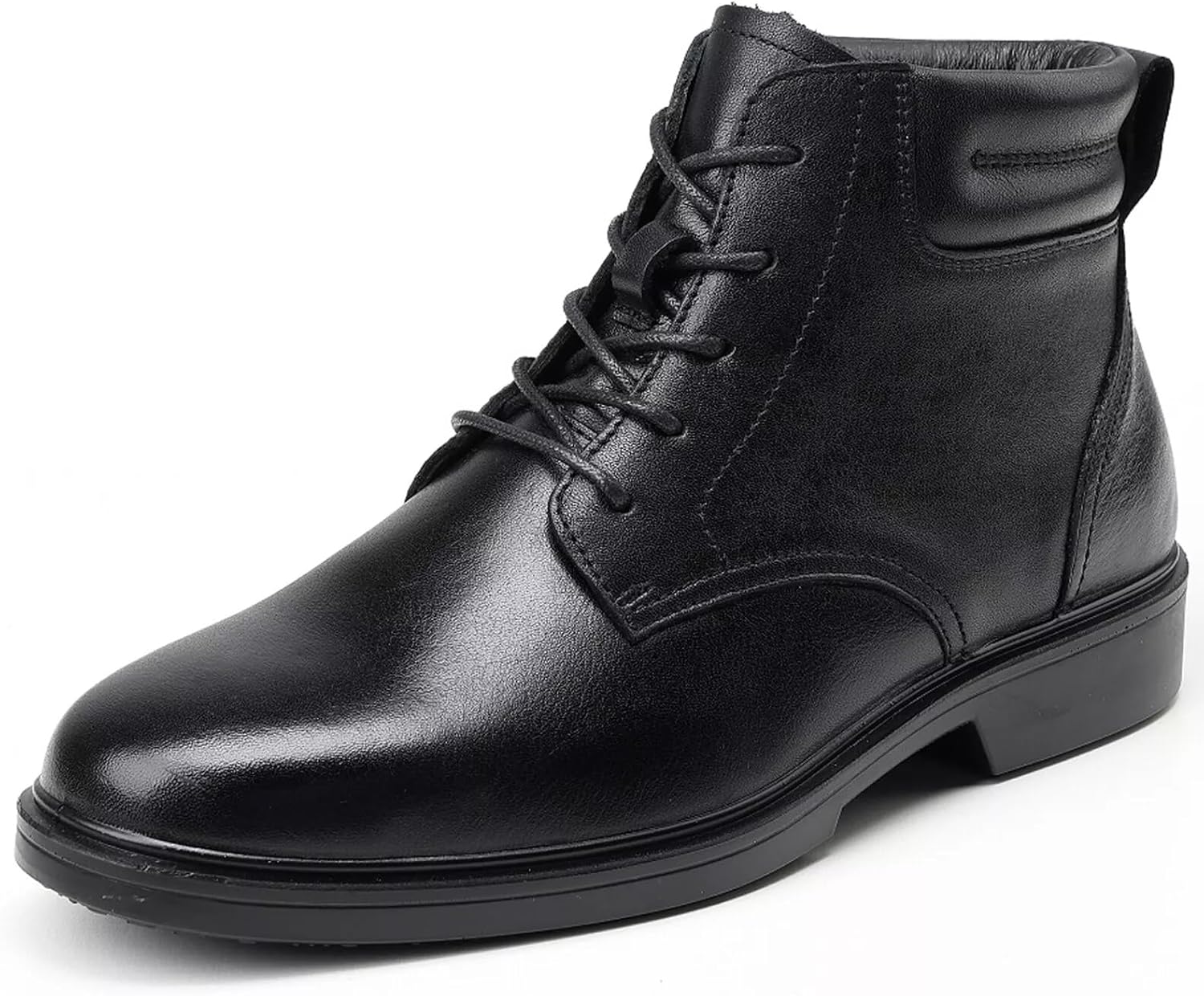 HANDROCK 4"-6" Oxford Men's Black Slip Resistant Durable Fashion Breathable EH Work Shoe