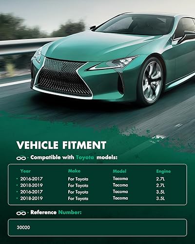 Miniatura 3 de SCITOO Condensador de aire acondicionado compatible para 2016-2019 para Toyota para Tacoma