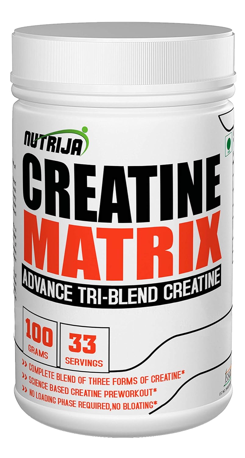 NutriJa CREATINE MATRIX Complete Blend Of Creatine HCL, Creatine