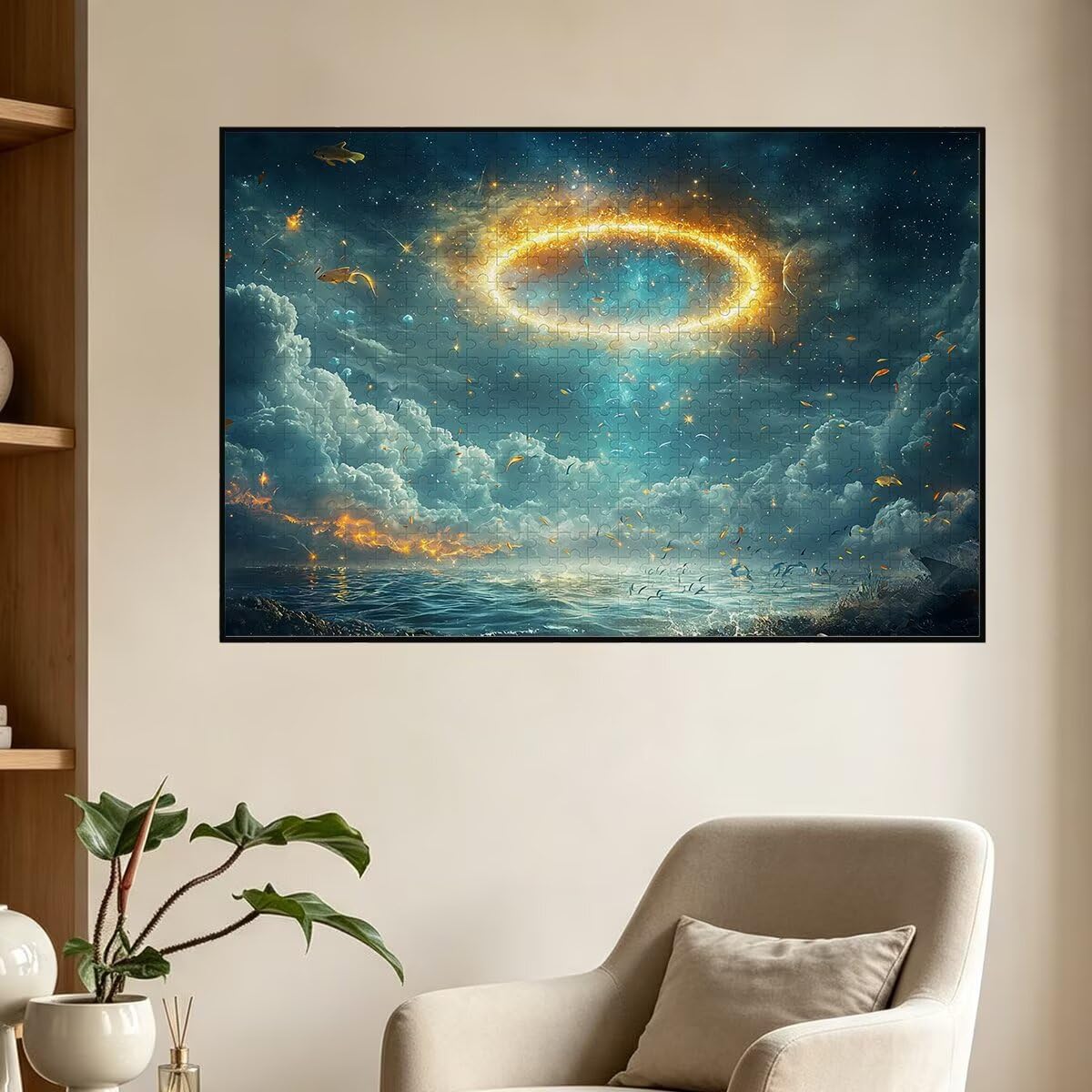 Puzzle 1500 Pezzi Nuvola, Puzzle Adulti Sogno in Legno, 87x57cm -1401 | Classici Puzzles Educativi per Gioco Familiare, Confezione di Alta Qualità, Idea Regalo Uomo Regalo Donna, Decorazioni Casa