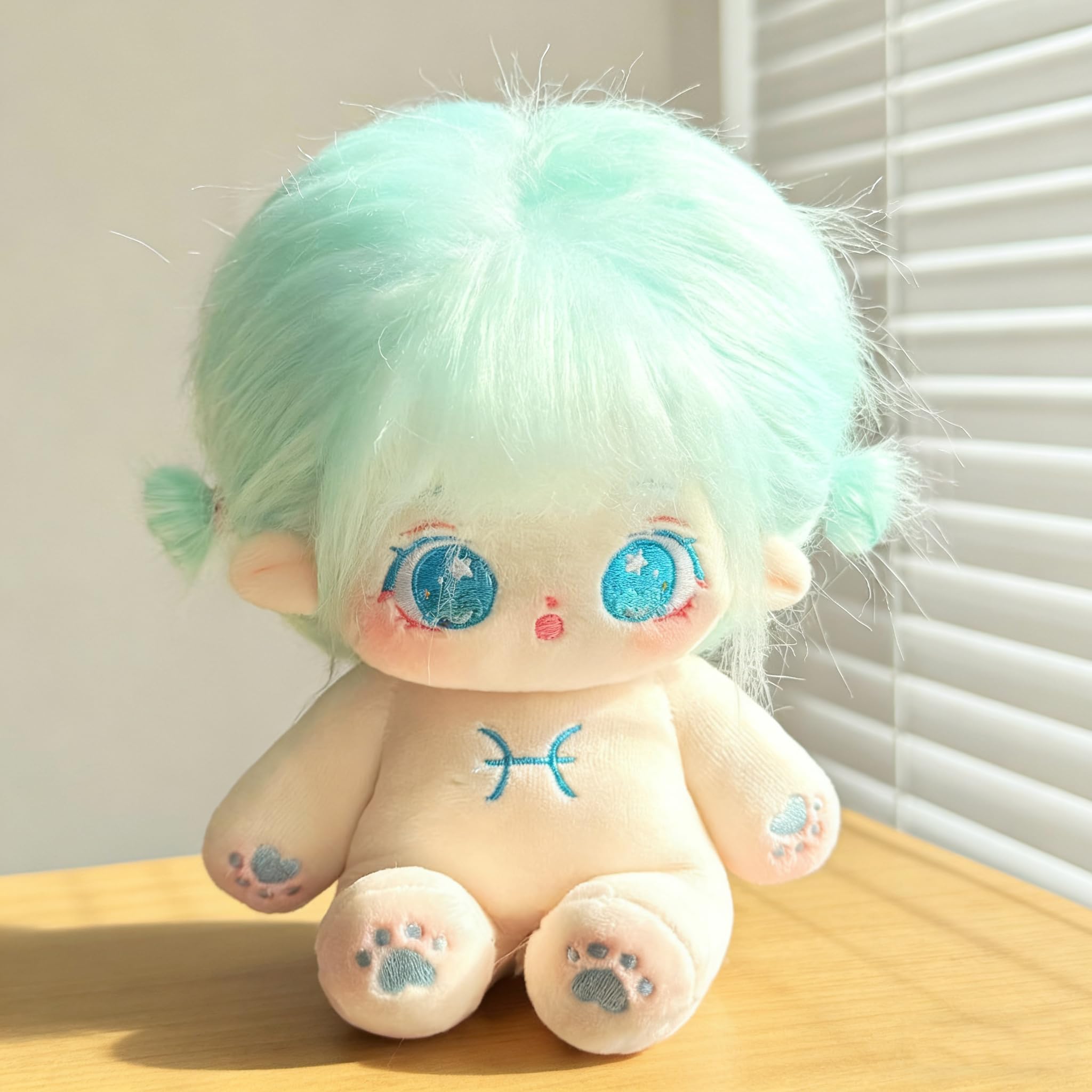Amazon.co.jp: 無属性ぬいぐるみ 20cm,可愛い裸ぬい,着せ替,自由