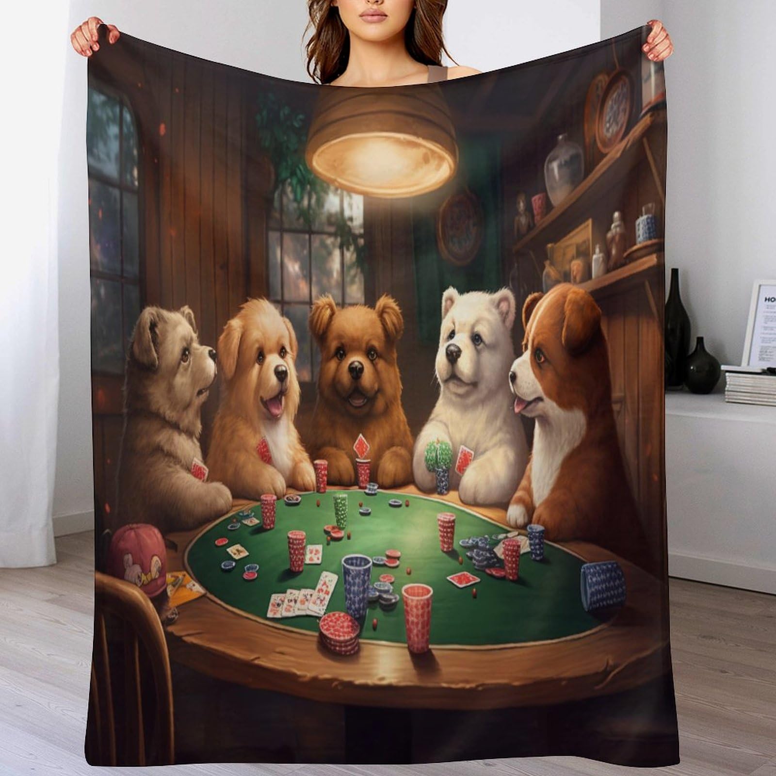 Manta de franela para sofá de 130x180 cm de forro polar azul marino
