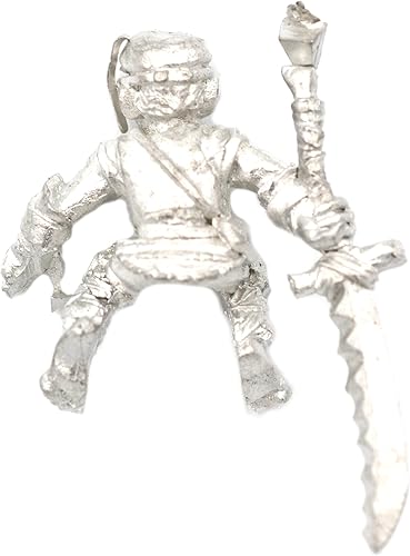 Miniatura 2 de Stonehaven Halfling Bárbaro Rider Figura en miniatura para 28mm Table parte superior Wargamesfabricado en EE. UU.