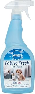 airpure PET PROUD Fabric Freshener, 750ml Spray, Pet Odour Eliminator, Refresher Spray for the Mattress, Bed, Linen, Carpet, Clothing, Remove Cat&Dog Smells From Home & Car - LINEN ROOM Fragrance