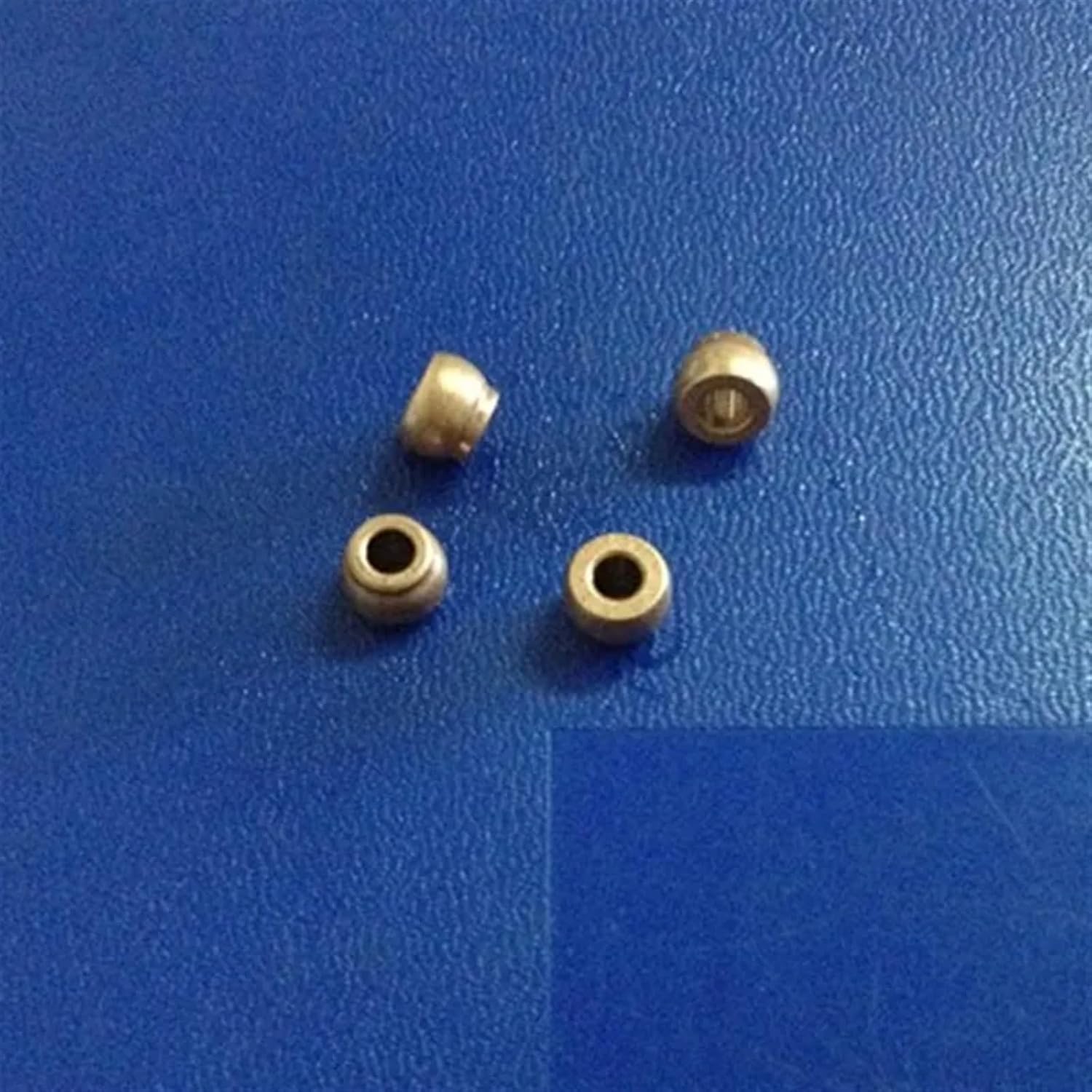 10pcs/lot 3.175 X 7 X 5mm Spherical Bearing Iron Copper Base Powder Metallurgic Copper Sleeve for DIY Copper Ring