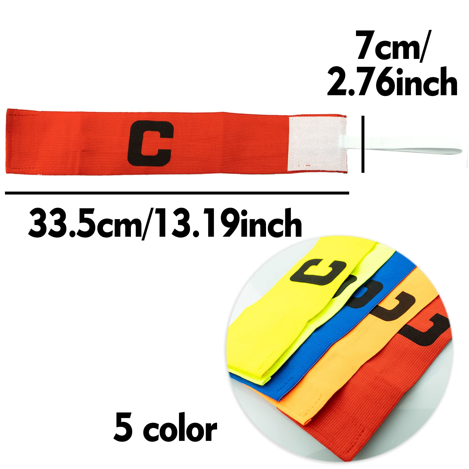 Lot de 10 brassards de capitaine de football, réglables, élastiques, multicolores, avec 2 sifflets, pour adolescents et adultes, sports de ballon Lot de 10 brassards de capitaine de football, réglables, élastiques, multicolores, avec 2 sifflets, pour adolescents et adultes, sports de ballon