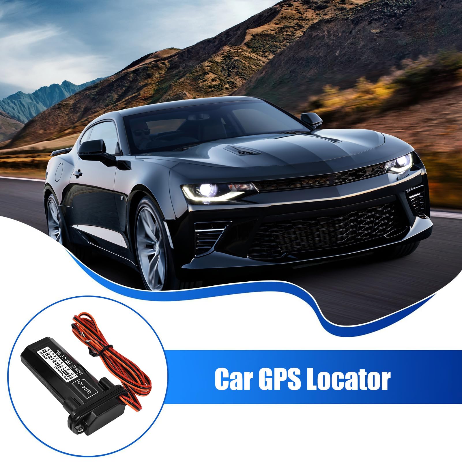 Traceur GPS Véhicule - Traceur GPS Moto Étanche | Localisateur Véhicule Haute Précision Sécurité Biens Camion Moto Remorque
