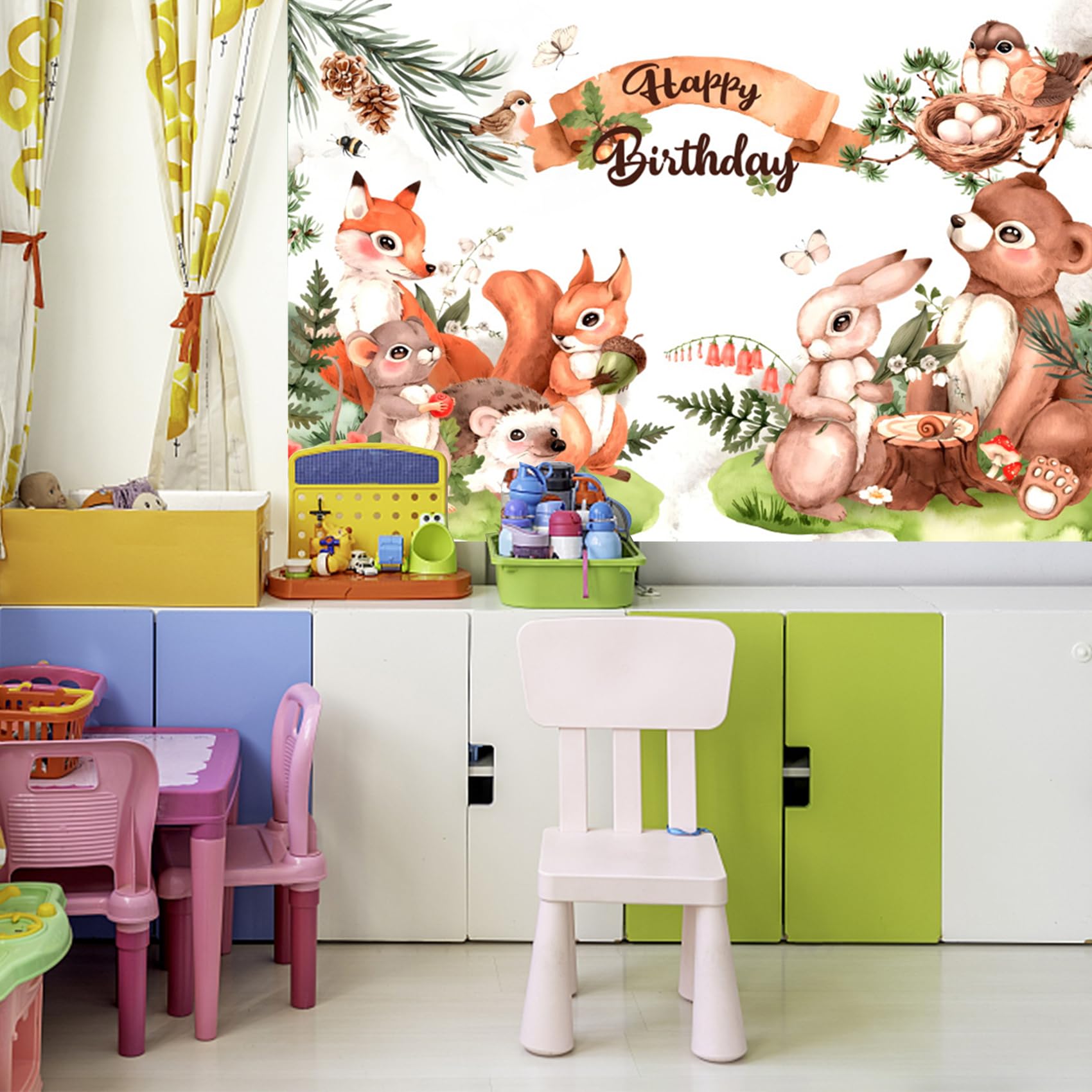 Fond De Fête D'anniversaire Décoratif Avec Un Espace Pour L'écriture De