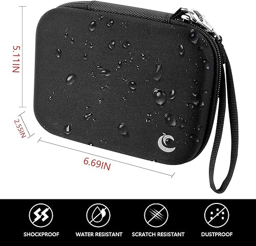 Vista 53 de COMECASE - Caja de almacenamiento para batería dura, con estuche de transporte