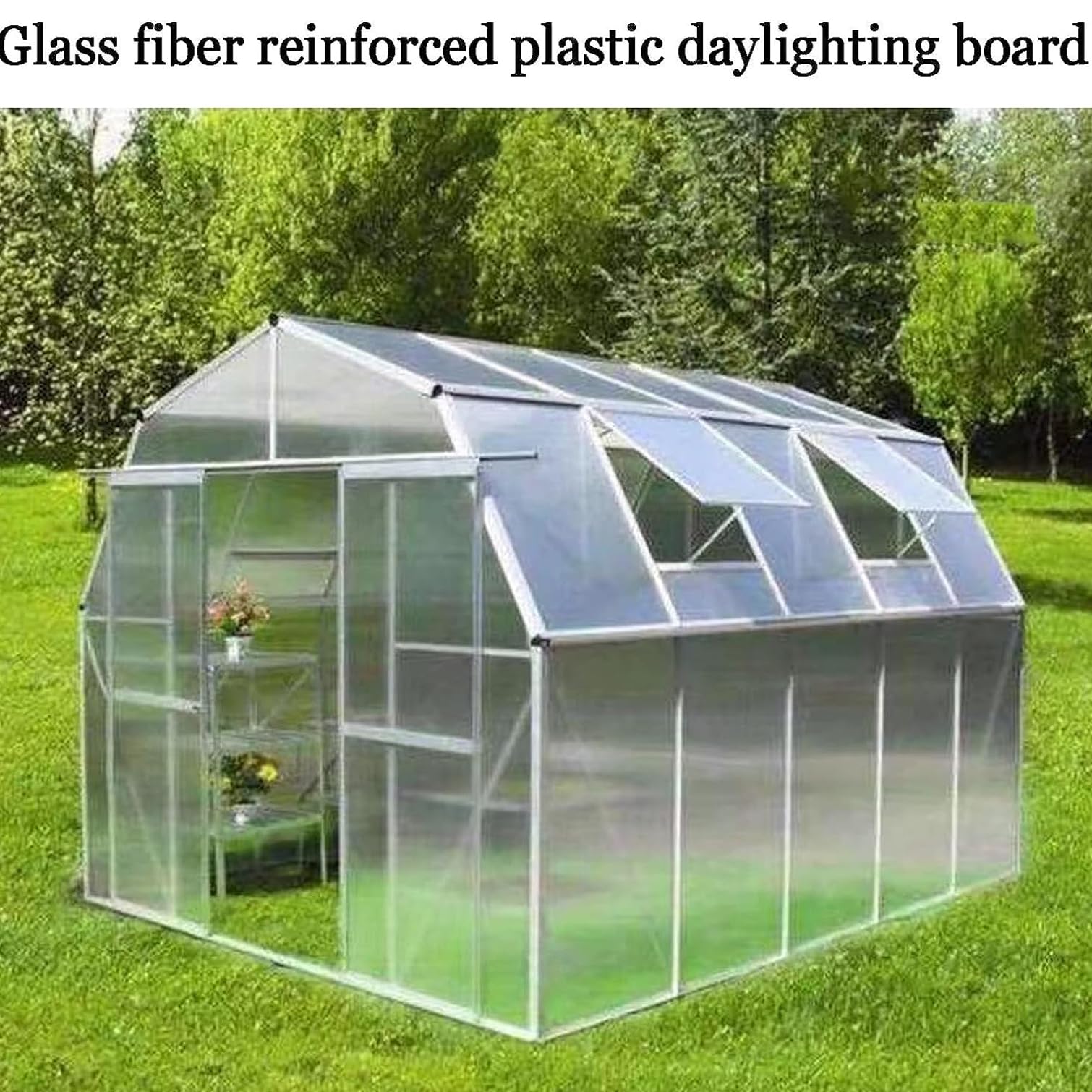 Lastre Policarbonato Per Tetti 1x5m - Trasparenti, Leggere, Per Serre, Garage, Gazebo - Foto 9