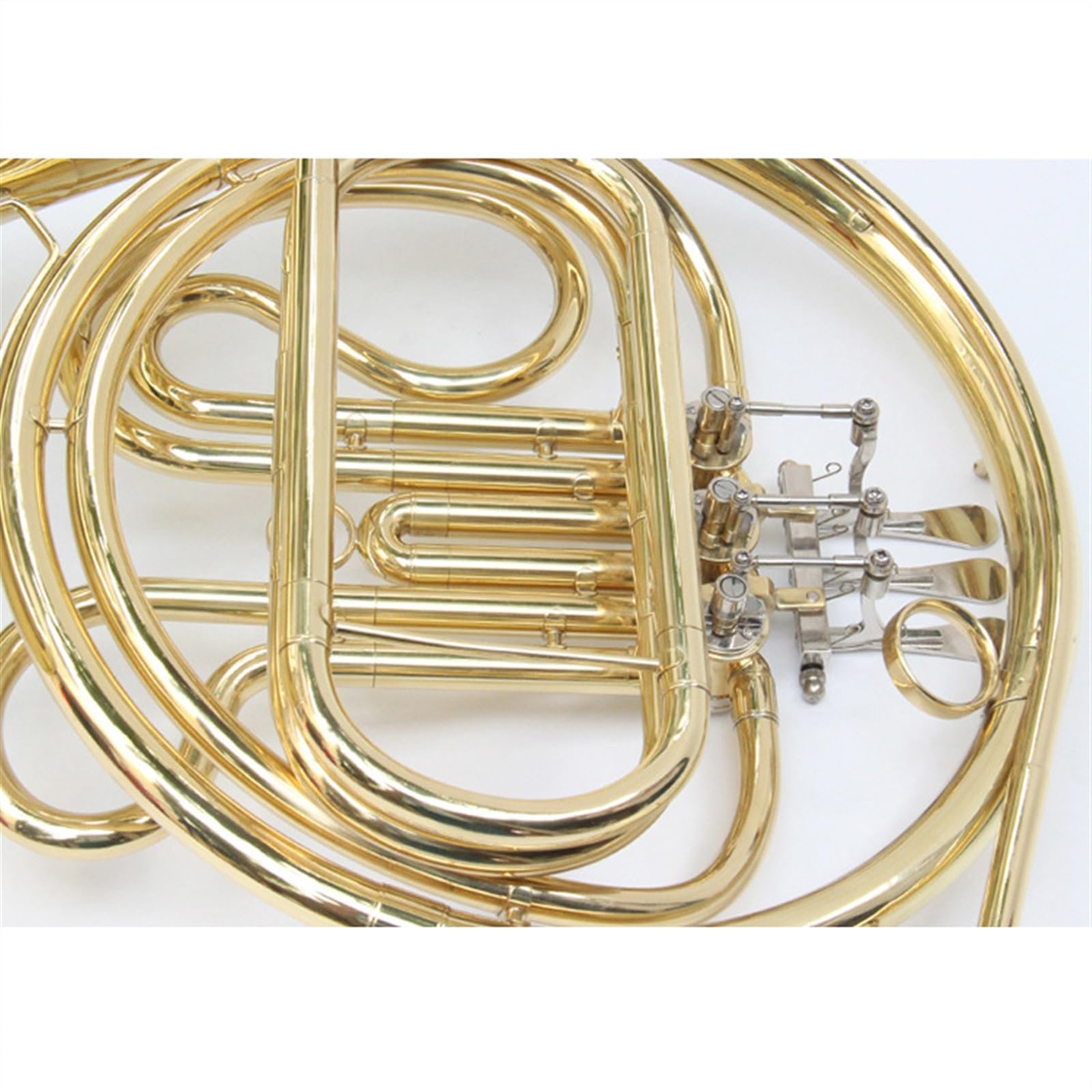 Re:VIBRATION【YELLOW BRASS】for Horn 3-Key Single Row F Tone French Horn Brass Lacquered Gold