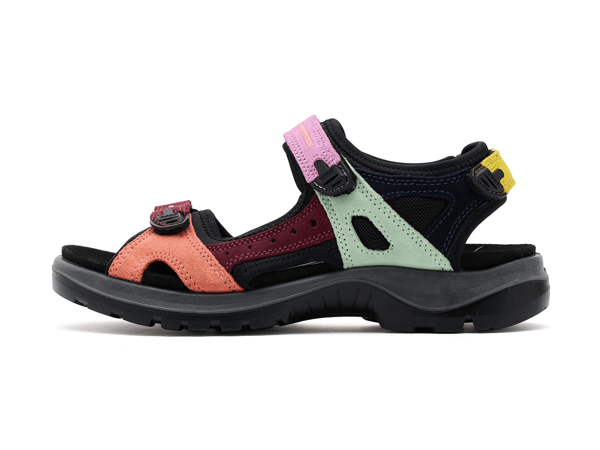 ECCO Mujer Offroad Sandale, Multicolor, 36 EU