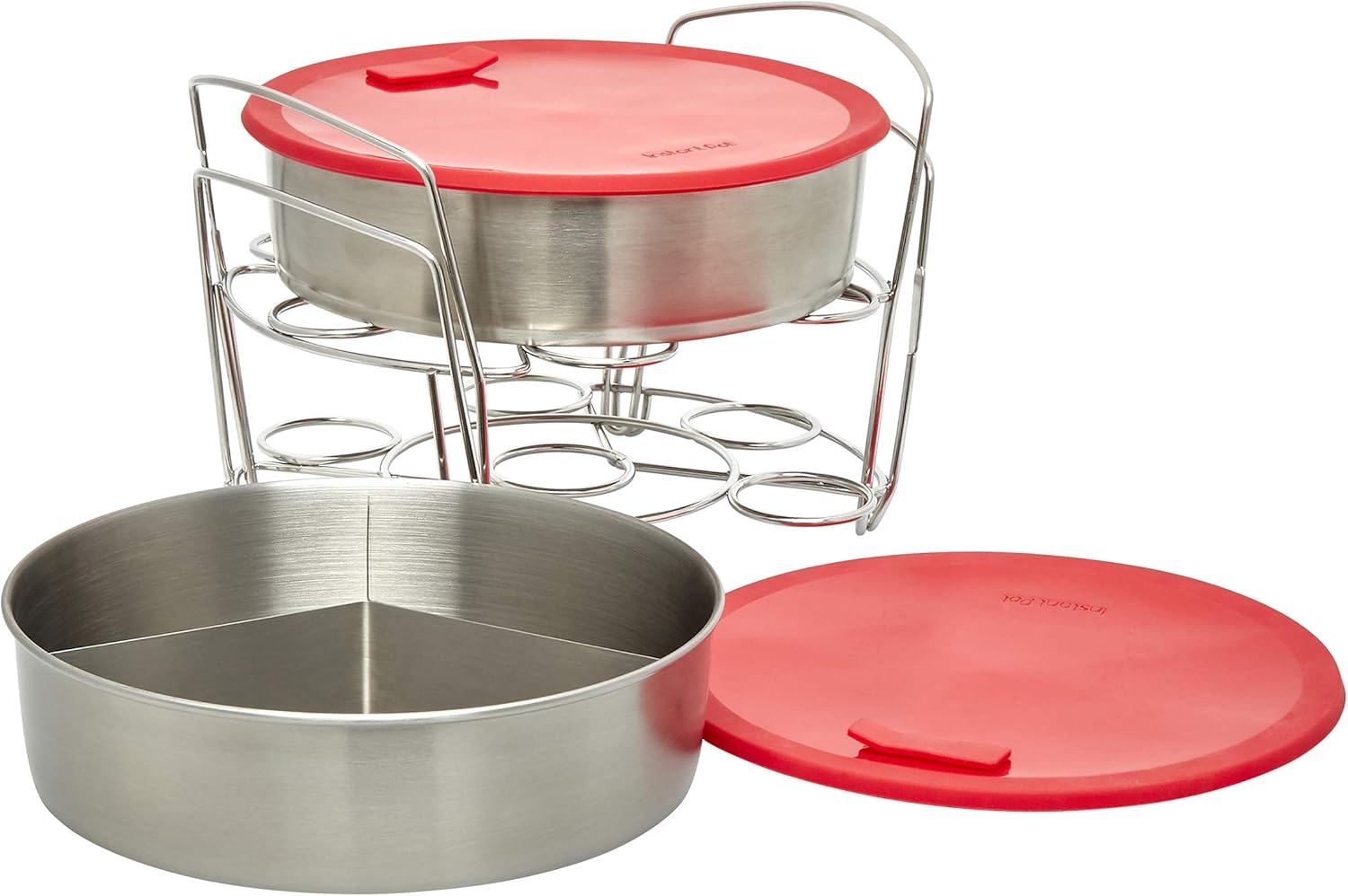 Up To 50% OFF Instant Pot Official Cook/Bake Set, 8-Piece, Compatible with 6-quart and 8-quart cookers, Red Get Special Price Instant Pot Official Cook/Bake Set, 8-Piece, Compatible with 6-quart and 8-quart cookers, Red