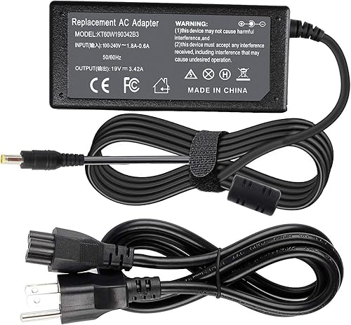 Miniatura 2 de Cargador adaptador de CA de 65 W y 45 W para Acer Aspire N17Q3 A315 A515 A315-21 A315-41 A315-51 N15Q1 N16Q2 E5-575 ES1-512 ES1-572 ES1-531 ES1-531