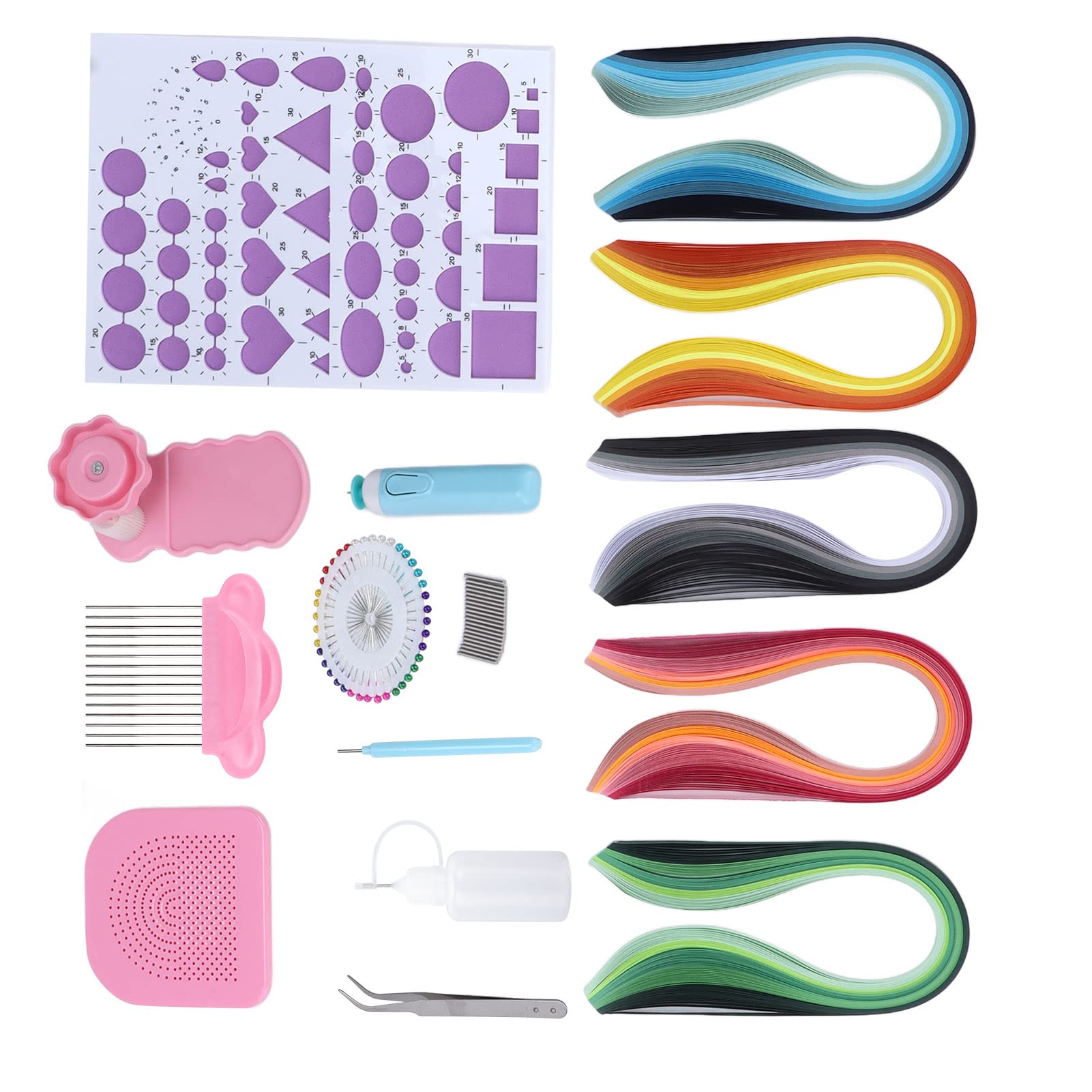 Quilling Tools Alta durezza Produzione fai-da-te Kit perfetto Set quilling di carta per principianti
