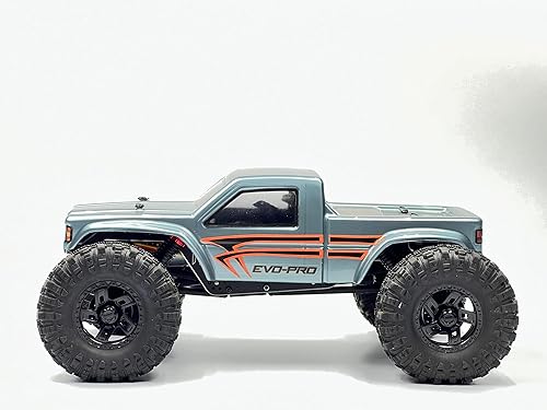 Miniatura 2 de Helidirect HobbyPlus CR-18P EVO PRO con batería Lipo 2S, transmisor RC de 2.4 GHz 4 canales y combo Flysky ESC/RX - HobbyPlus escala 1/18 RC Rock