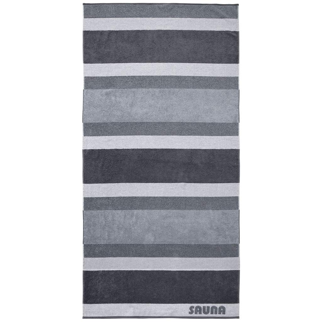 Dyckhoff Sauna Stripe Sauna Towel 100 x 200 cm Silver