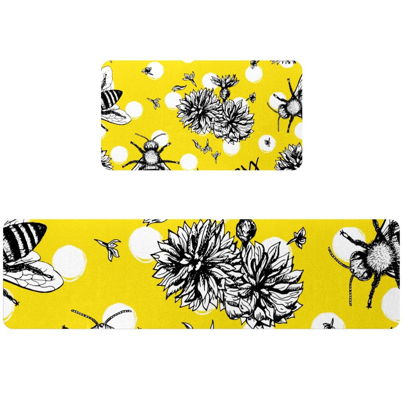 Tapis de cuisine lavables Lot de 2 antidérapants absorbants pour couloir et buanderie