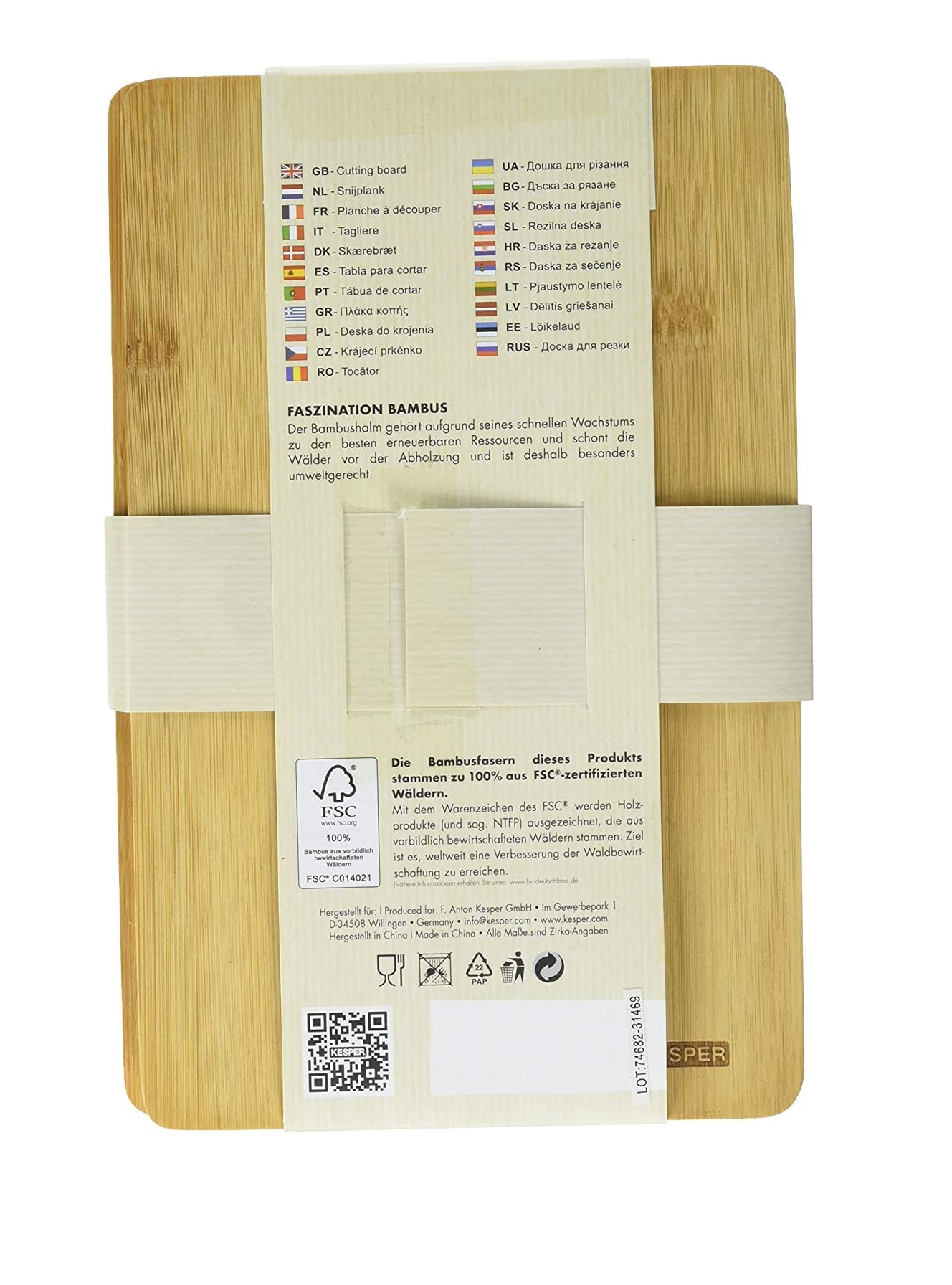 KESPER | Frhstcksbrettchen | 6er Pack | Bambusholz | Holz Schneidbrett  fr den tglichen Gebrauch | ideal zum servieren von Speisen : Amazon.de:  Kche, Haushalt & Wohnen
