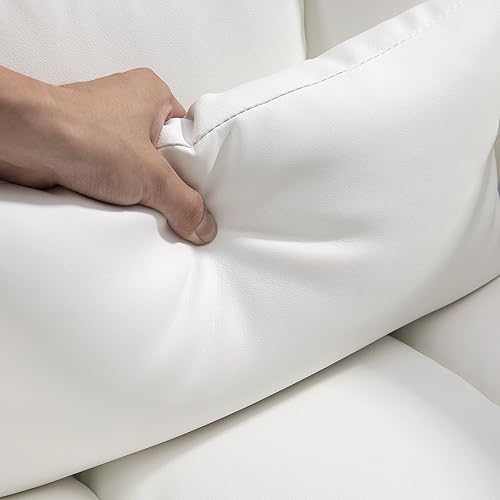 Miniatura 8 de HOMCOM Silla de oficina ejecutiva con reposapiés y soporte lumbar, silla ergonómica de escritorio de oficina de piel sintética, silla reclinable y