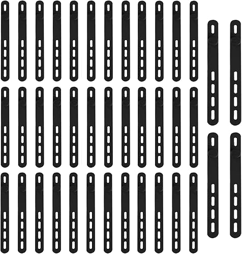 Miniatura 8 de 25 bridas de silicona reutilizables, organizador de cables para organizar cables, organizador de cables para sujetar auriculares, cargador de