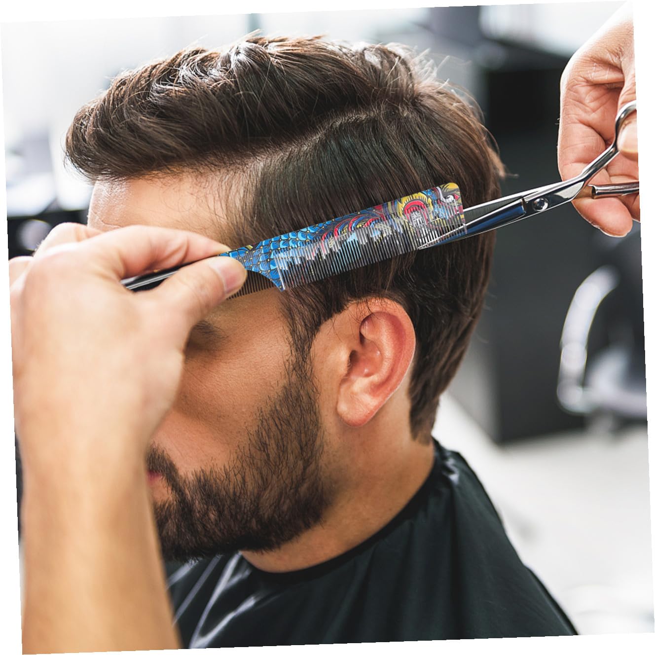 Housoutil 5stücke Haarschneidekamm Friseurkamm Für Hairstyling Professionelles Haarpflegewerkzeug Für Salon Und Zuhause Geeignet Für Haartypen
