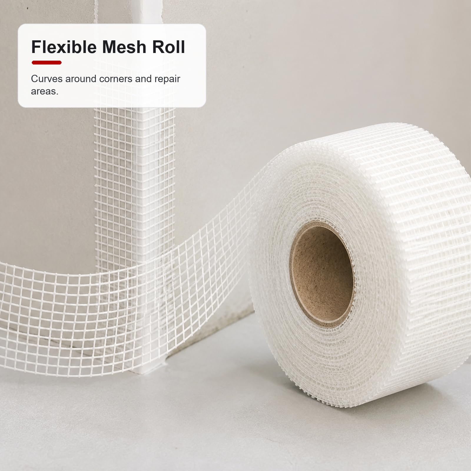 Ruban à Mailles en Fibre de Verre, Tissu en Fibre de Verre Rouleau