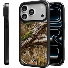 cellhelmet iPhone 17 Pro/iPhone 18 Pro Shockproof Protective Mossy Oak Case Country DNA Design, MagSafe Compatible, 18-Foot Drop-Test Certified, Slim, Rugged, Raised Bezels & Lifetime Replacement