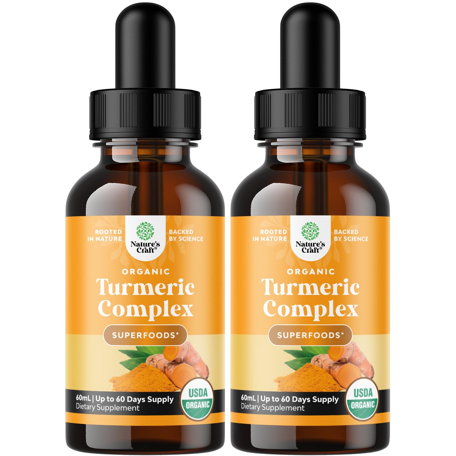 Organic Turmeric Drops for Adults - Movement Support - Sugar Free - 2 FlOz — Amazon image 10