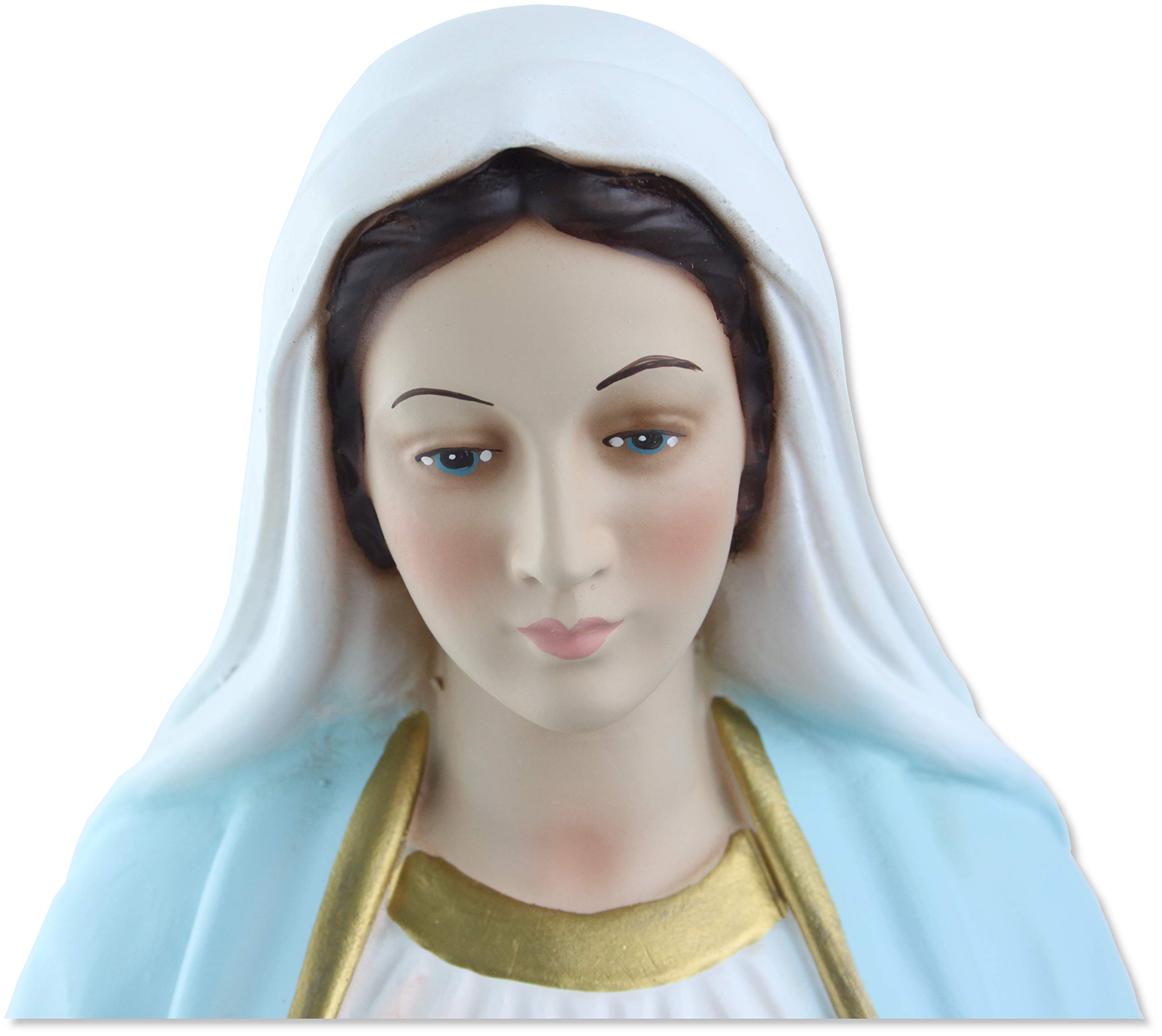 Statua Madonna Immacolata o Miracolosa in Resina - Cm 50 - MADE IN ITALY