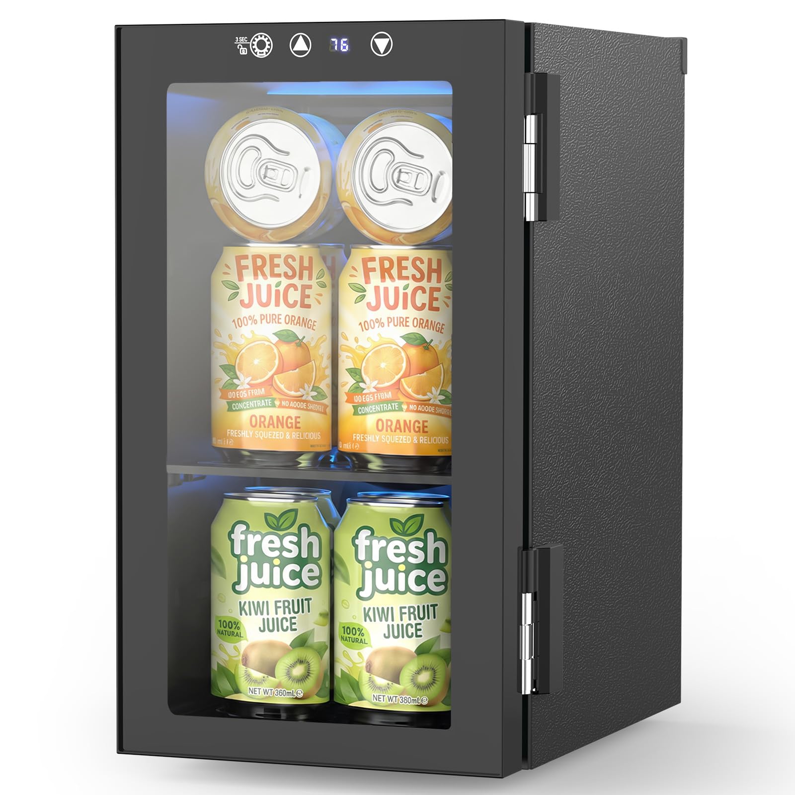 Electactic 10L Mini Fridge Counter-top Wine Cooler