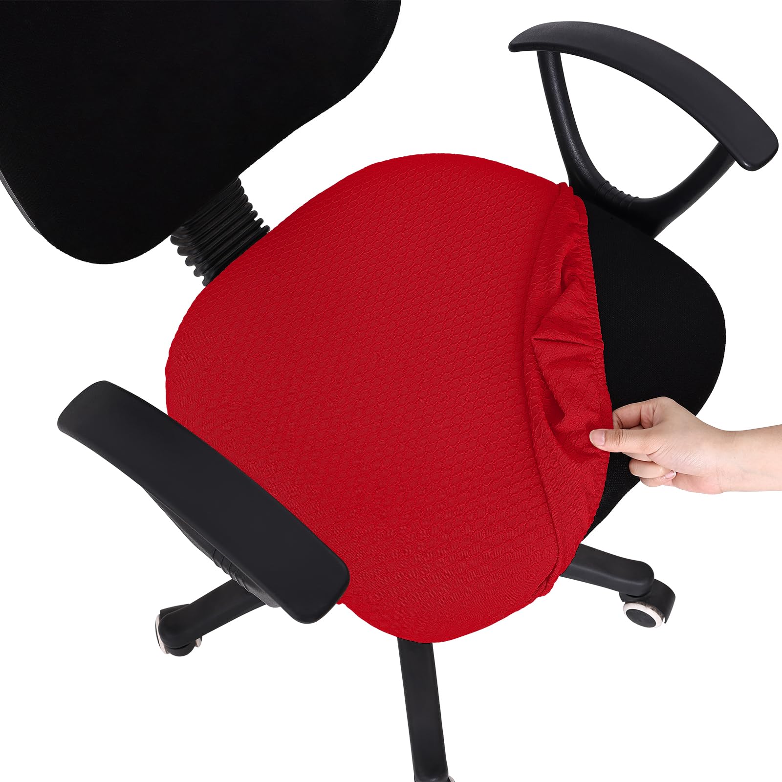 Smiry Office Computer Chair Seat Covers for Desk, Anti-dust Protector