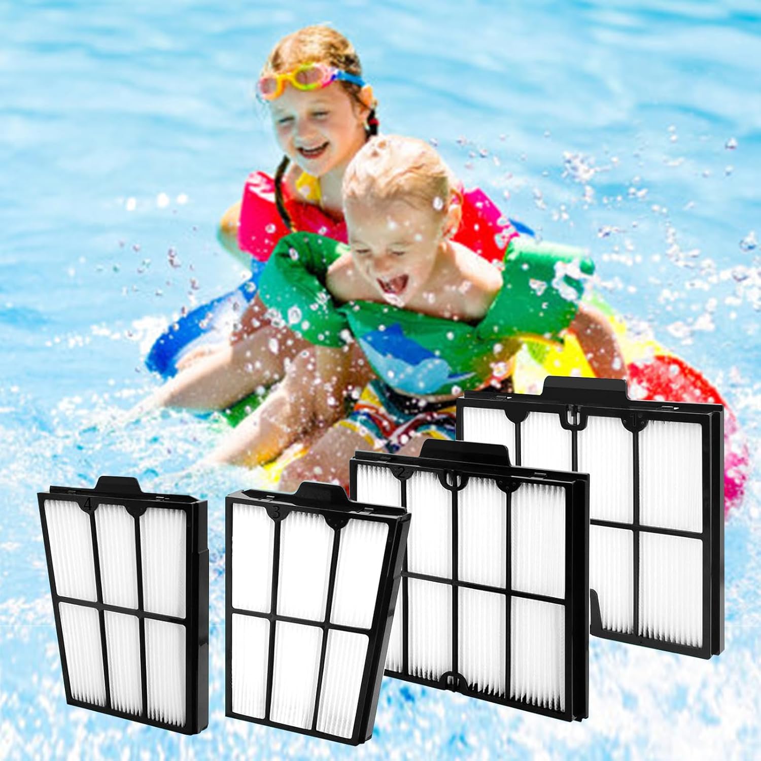 Ultra-Fine Filter Compatible with Dolphin Proteus DX4, Prowler 920, S200, M600, Active 20/30, Explorer E30 and More, Part # 9991467-R4